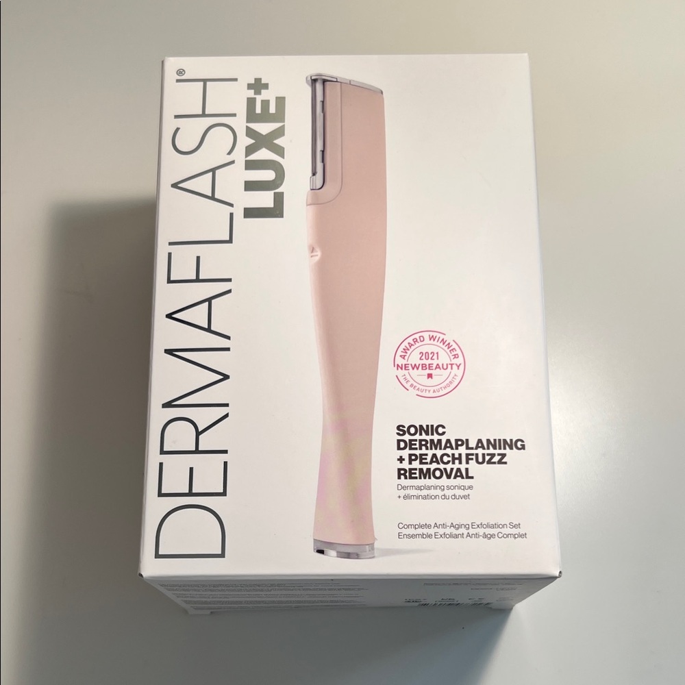 Dermaflash Luxe+ Sonic Dermaplaning Device - Never Opened